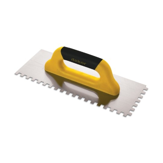 Notched Trowel 10X10  400MM
