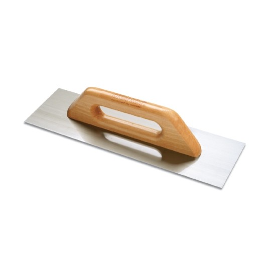 TROWEL LONG WOODEN HAND 300MM