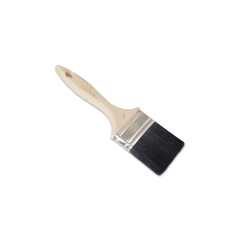 Oil Paint Brush Wooden Handle 1