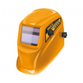 Auto darkening welding mask