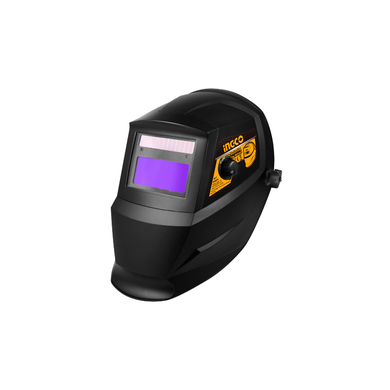 Auto darkening welding mask