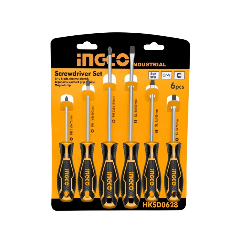 Set of screwdrivers 6 pcs