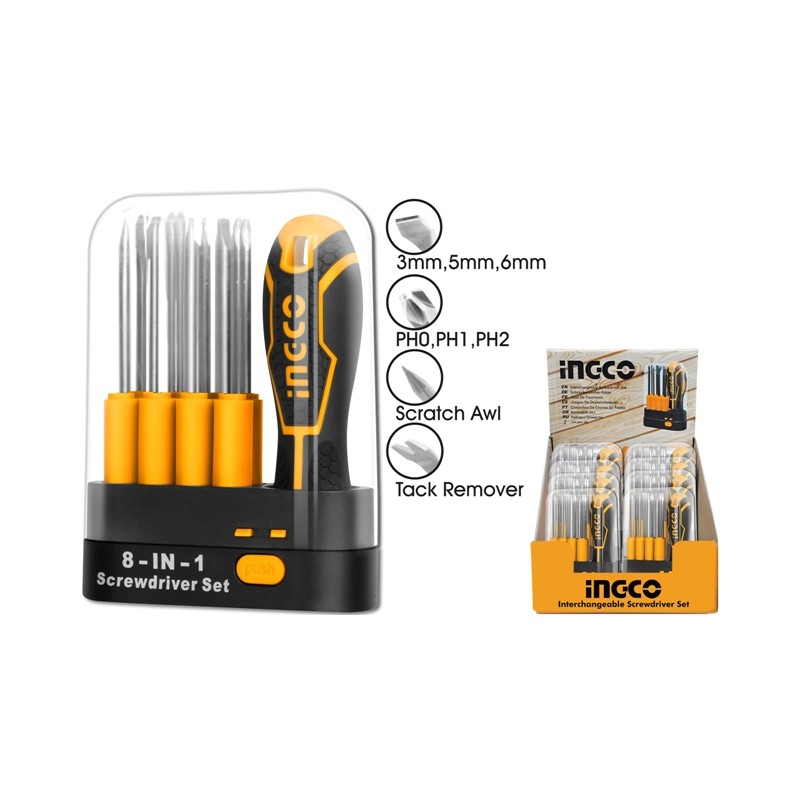 SET SCREWDRIVERS 9/1